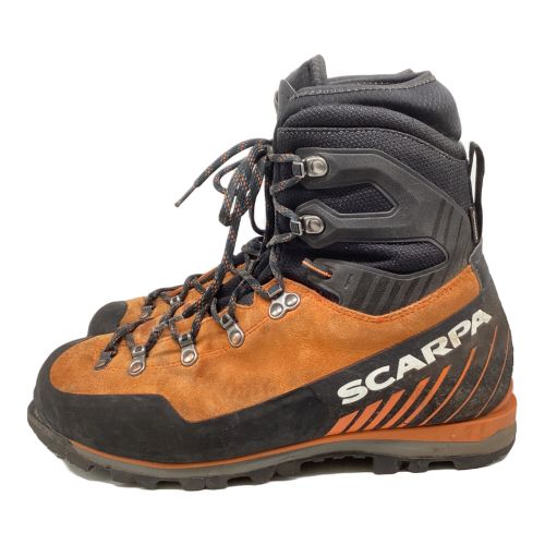 SCARPA (スカルパ) トレッキングシューズ メンズ SIZE 27.5cm オレンジ 厳冬期用 GORE-TEX MONT BLANC PRO 87520-201