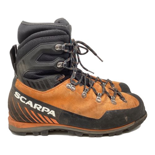 SCARPA (スカルパ) トレッキングシューズ メンズ SIZE 27.5cm オレンジ 厳冬期用 GORE-TEX MONT BLANC PRO 87520-201