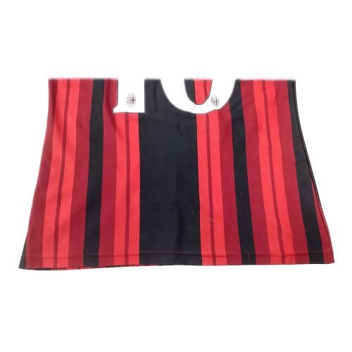 ACミラン (エーシーミラン) サッカーユニフォーム メンズ SIZE M レッド×ブラック 【10】本田圭佑 14-15シーズンホーム  オーセンティック