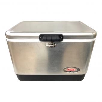 Coleman (コールマン) クーラーボックス 54QT シルバー スチベル 100周年記念 スチールベルトクーラー