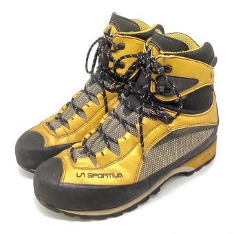 LA SPORTIVA (スポルティバ) トレッキングシューズ メンズ 27-28cm イエロー×ブラック ハイカット(ハードソール) GORE-TEX