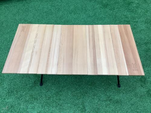 DOD (ディーオーディー) アウトドアテーブル TB8-807-WD キャナリーテーブルL ロール ウッド