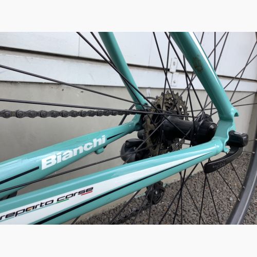 BIANCHI (ビアンキ) ロードバイク 50cm チェレステカラー ビアンキ ビアニローネ 7 2017モデル 　WBK785904L 適応身長【約158～176cm】  クラリス