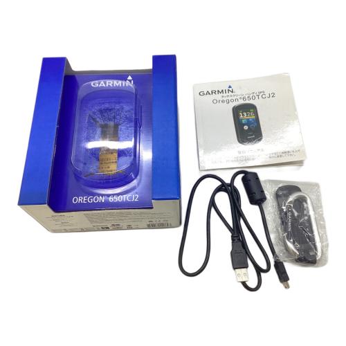 GARMIN (ガーミン) トレッキングナビ ブラック オールインワンタッチパネルハンディナビ 650TCJ2