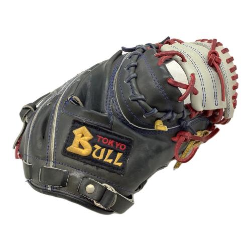 東駒 (トウコマ) 硬式グローブ ブラック PRO CALIBER キャッチャーミット BUS-23