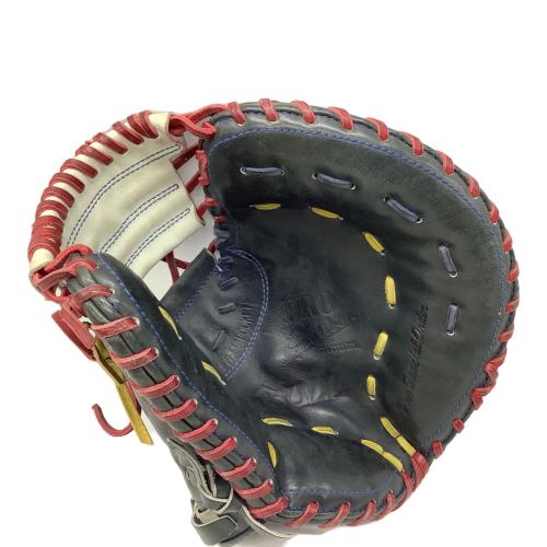 東駒 (トウコマ) 硬式グローブ ブラック PRO CALIBER キャッチャーミット BUS-23