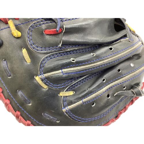 東駒 (トウコマ) 硬式グローブ ブラック PRO CALIBER キャッチャーミット BUS-23