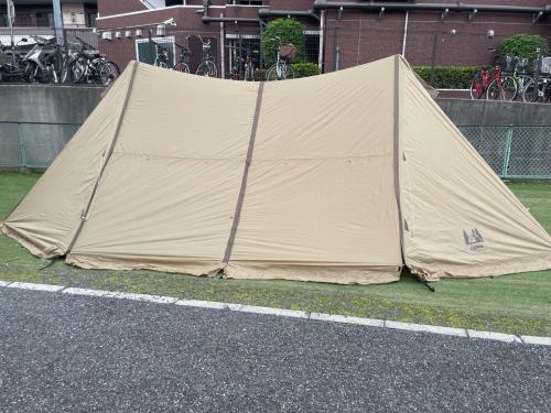 OGAWA (オガワ) シェルター 3346 ツインピルツフォークL 約700×400×225cm 3～5人用