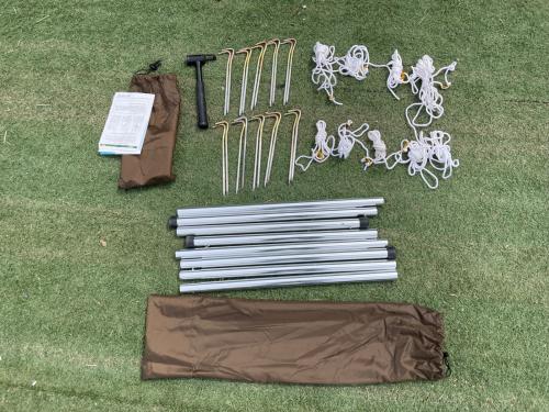 OGAWA (オガワ) シェルター 3346 ツインピルツフォークL 約700×400×225cm 3～5人用