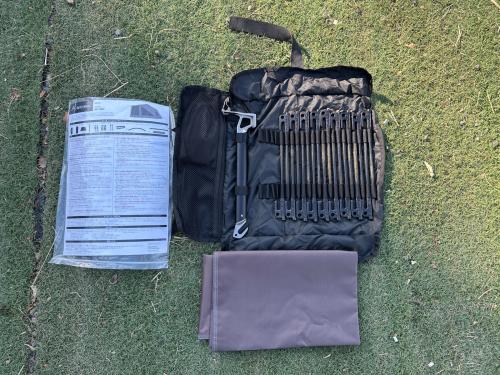 RATEL WORKS (ラーテルワークス) ツールームテント RWS0035 ヴァルライト 約380×290×180cm 1～2人用