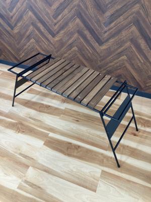 アイアン工房 (アイアンコウボウ) アウトドアテーブル ブラウン アイアンテーブル