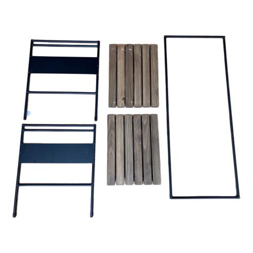 アイアン工房 (アイアンコウボウ) アウトドアテーブル ブラウン アイアンテーブル