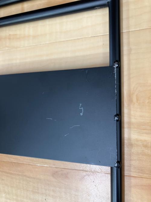 アイアン工房 (アイアンコウボウ) アウトドアテーブル ブラウン アイアンテーブル