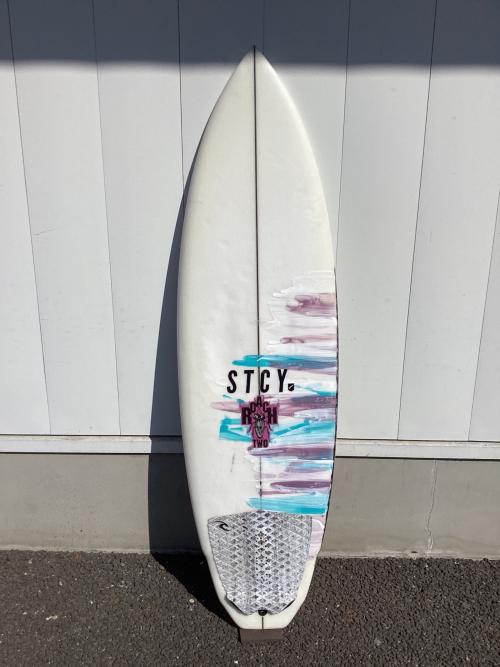 STCY ショートボード 5'5" トライフィンタイプ ラウンドスカッシュテール