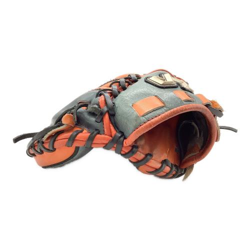 HATAKEYAMA (ハタケヤマ) 軟式グローブ ネイビー×オレンジ キャッチャーミット PRO-M08