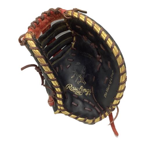 RAWLINGS (ローリングス) 軟式グローブ ブラック×レッド @ PAISLEY REVIVAL ファーストミット GR1FHPM53