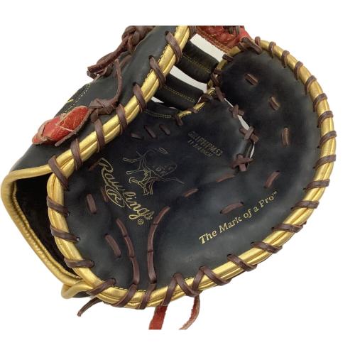 RAWLINGS (ローリングス) 軟式グローブ ブラック×レッド @ PAISLEY REVIVAL ファーストミット GR1FHPM53