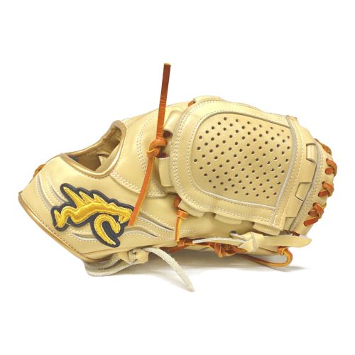 GLOVE STUDIO RYU (グローブ スタジオ リュウ) 軟式硬式兼用グローブ クリーム  内野用