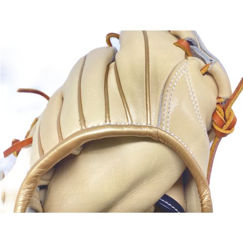 GLOVE STUDIO RYU (グローブ スタジオ リュウ) 軟式硬式兼用グローブ クリーム  内野用