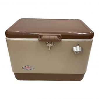 Coleman (コールマン) クーラーボックス 容量約51L バターナッツ 61506155 スチールベルトクーラー