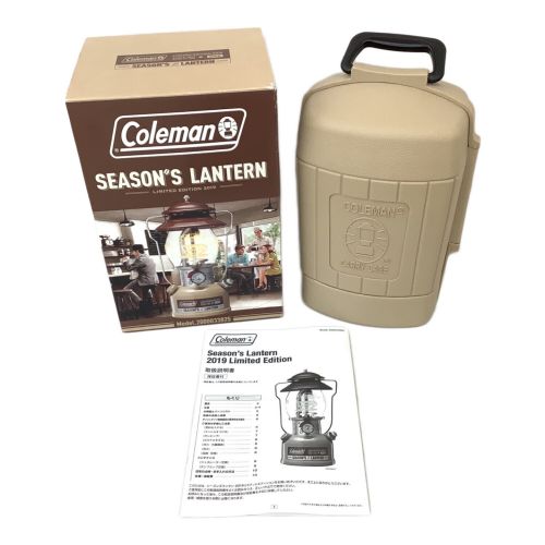 Coleman (コールマン) ガソリンランタン 2000033825 シーズンズランタン2019 未使用品