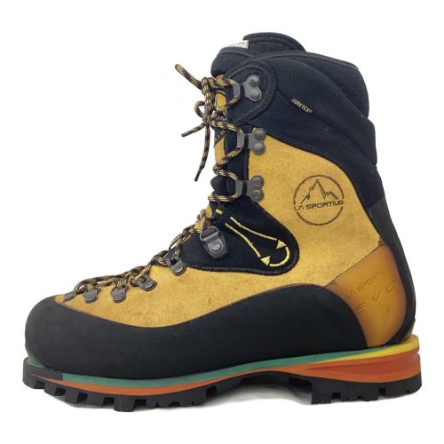 LA SPORTIVA (スポルティバ) トレッキングシューズ メンズ SIZE 41 1/2(約26.5cm) イエロー ハイカット(ハードソール) GORE-TEX EVO