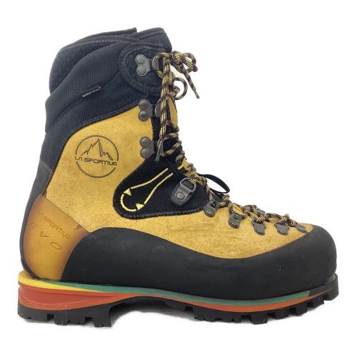 LA SPORTIVA (スポルティバ) トレッキングシューズ メンズ SIZE 41 1/2(約26.5cm) イエロー ハイカット(ハードソール) GORE-TEX EVO