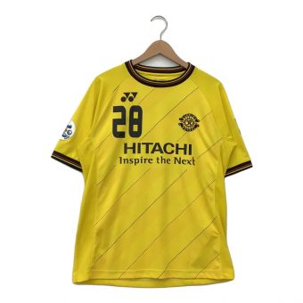 柏レイソル (カシワレイソル) サッカーユニフォーム メンズ SIZE L イエロー 2013ACL 【28】栗澤僚一