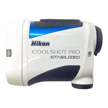 Nikon (ニコン) ゴルフ距離測定器 COOLSHOT PRO STABILIZED ホワイト Nikon (ニコン) ゴルフ距離測定器 COOLSHOT PRO STABILIZED ホワイト