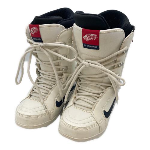 VANS (ヴァンズ) HI STANDARD スノーボードブーツ SIZE 26.5cm ホワイト