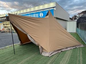 tentmark DESIGNS (テンマクデザイン) モノポールテント TM-21109 サーカスTCコンフォート ミッド 約485×462×310(h)cm 4～6人用 TC素材