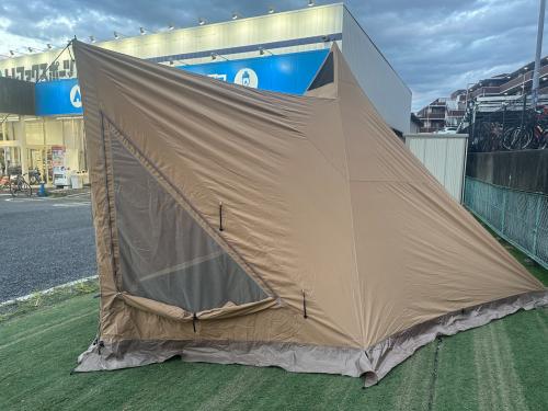 tentmark DESIGNS (テンマクデザイン) モノポールテント TM-21109 サーカスTCコンフォート ミッド 約485×462×310(h)cm 4～6人用 TC素材