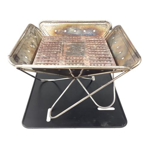 Snow peak (スノーピーク) 焚火台 SET-112 焚火台Lスターターセット グリルブリッジ・焼き網Pro.L付