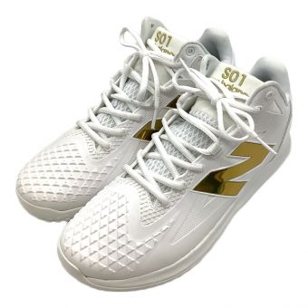 NEW BALANCE (ニューバランス) 野球スパイク メンズ SIZE 29cm ホワイト TSHOWT1