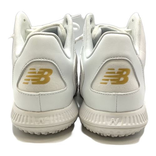 NEW BALANCE (ニューバランス) 野球スパイク メンズ SIZE 29cm ホワイト TSHOWT1