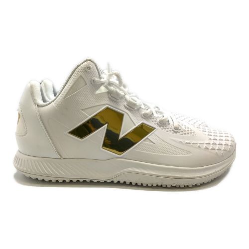 NEW BALANCE (ニューバランス) 野球スパイク メンズ SIZE 29cm ホワイト TSHOWT1