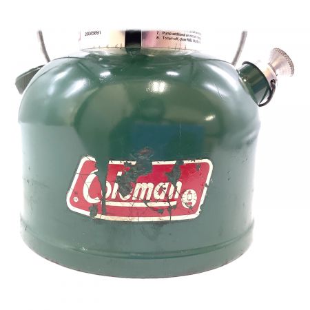 Coleman (コールマン) ガソリンランタン 200A 最終グリーン