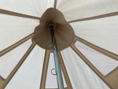 Nordisk (ノルディスク) モノポールテント ベージュ アスガルド7.1 約300×265×200cm 3～4人用 TC素材