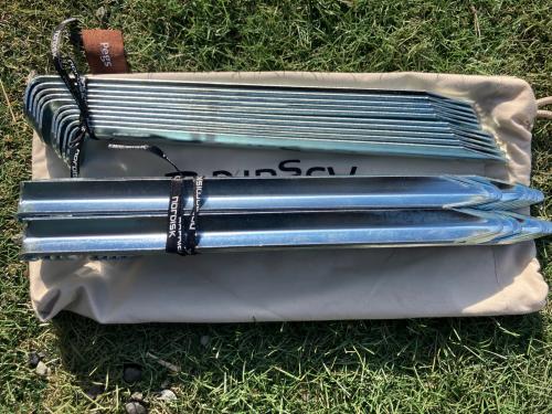 Nordisk (ノルディスク) モノポールテント ベージュ アスガルド7.1 約300×265×200cm 3～4人用 TC素材