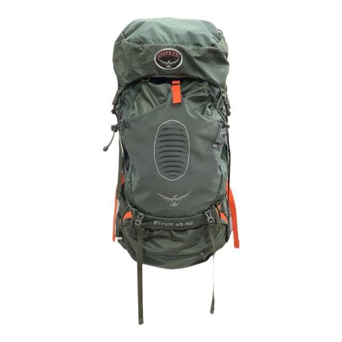 OSPREY (オスプレー) バックパック グリーン atmos AG 65 背面長 51cm以上 50L～(テント泊) アトモス