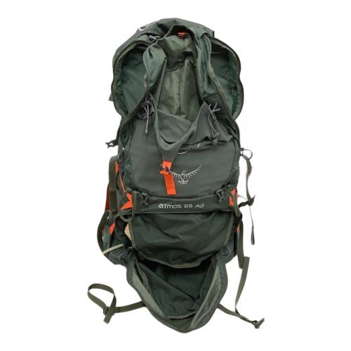OSPREY (オスプレー) バックパック グリーン atmos AG 65 背面長 51cm以上 50L～(テント泊) アトモス