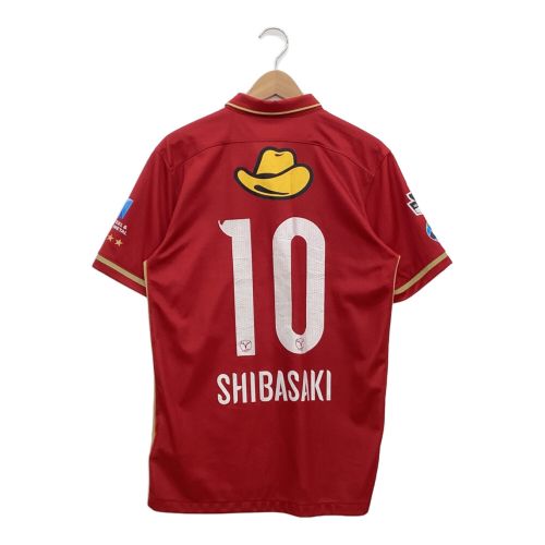 鹿島アントラーズ (カシマアントラーズ) サッカーユニフォーム SIZE M レッド 2016 ホームユニフォーム 【10】柴崎岳  744319-648｜トレファクONLINE