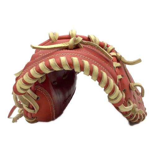 SSK (エスエスケイ) 軟式グローブ 約30cm レッド ケース付 proedge キャッチャーミット PENM044