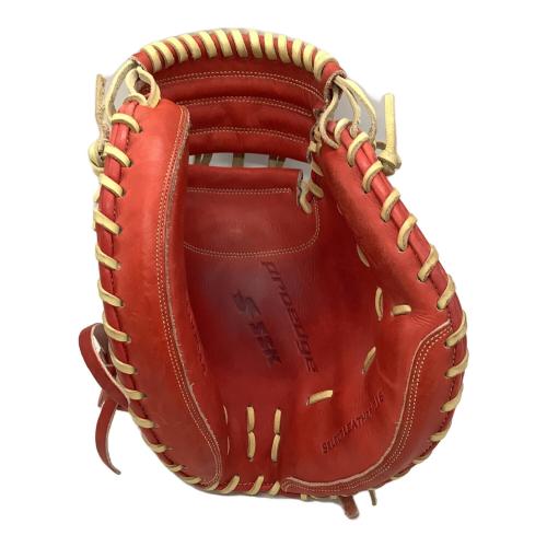 SSK (エスエスケイ) 軟式グローブ 約30cm レッド ケース付 proedge キャッチャーミット PENM044