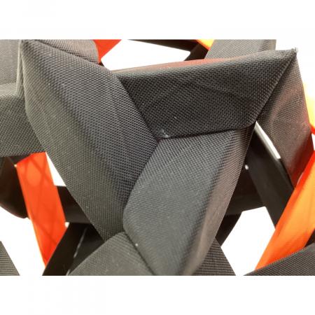 COLONISTA (コロニスタ) ランタンアクセサリー ブラック×オレンジ