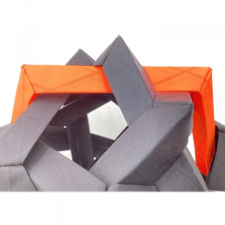 COLONISTA (コロニスタ) ランタンアクセサリー ブラック×オレンジ