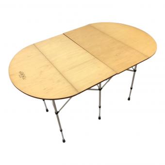 Snow peak (スノーピーク) アウトドアテーブル LV-31 フォールディングテーブル オーバル