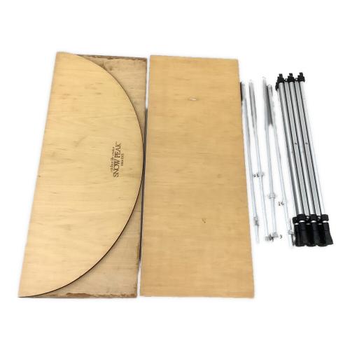 Snow peak (スノーピーク) アウトドアテーブル LV-31 フォールディングテーブル オーバル