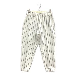 千葉ロッテマリーンズ (チバロッテマリーンズ) 応援グッズ ホワイト 1995年 ユニフォーム パンツ 【0】吉田篤史 選手支給品