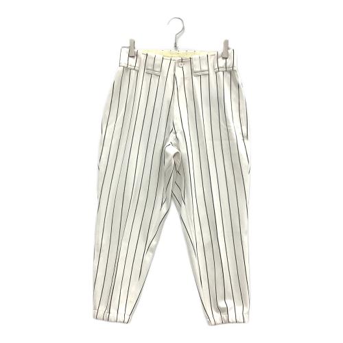 千葉ロッテマリーンズ (チバロッテマリーンズ) 応援グッズ ホワイト 1995年 ユニフォーム パンツ 【0】吉田篤史 選手支給品